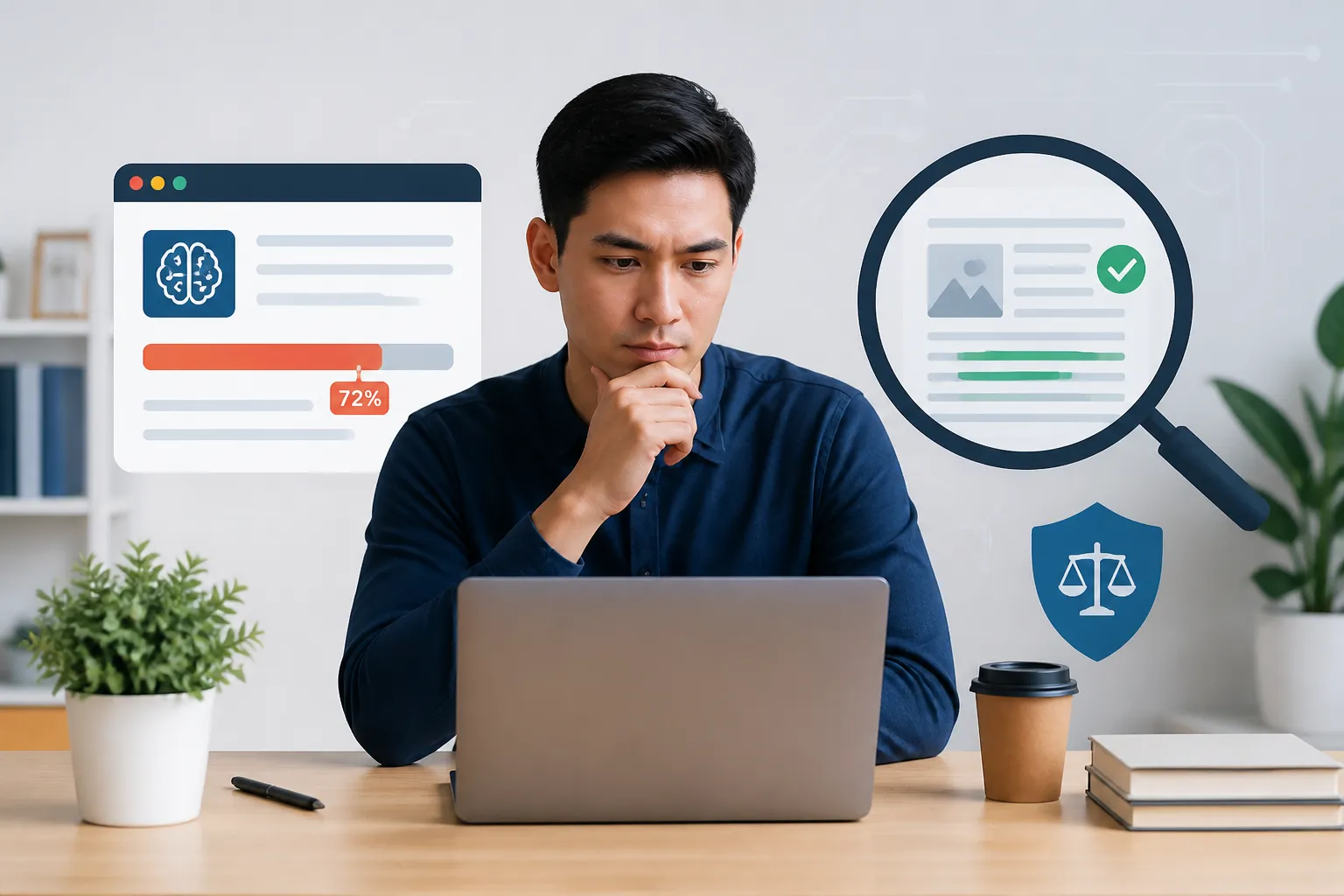 AI content detector có chính xác không? Cách tự kiểm trước khi đăng bài