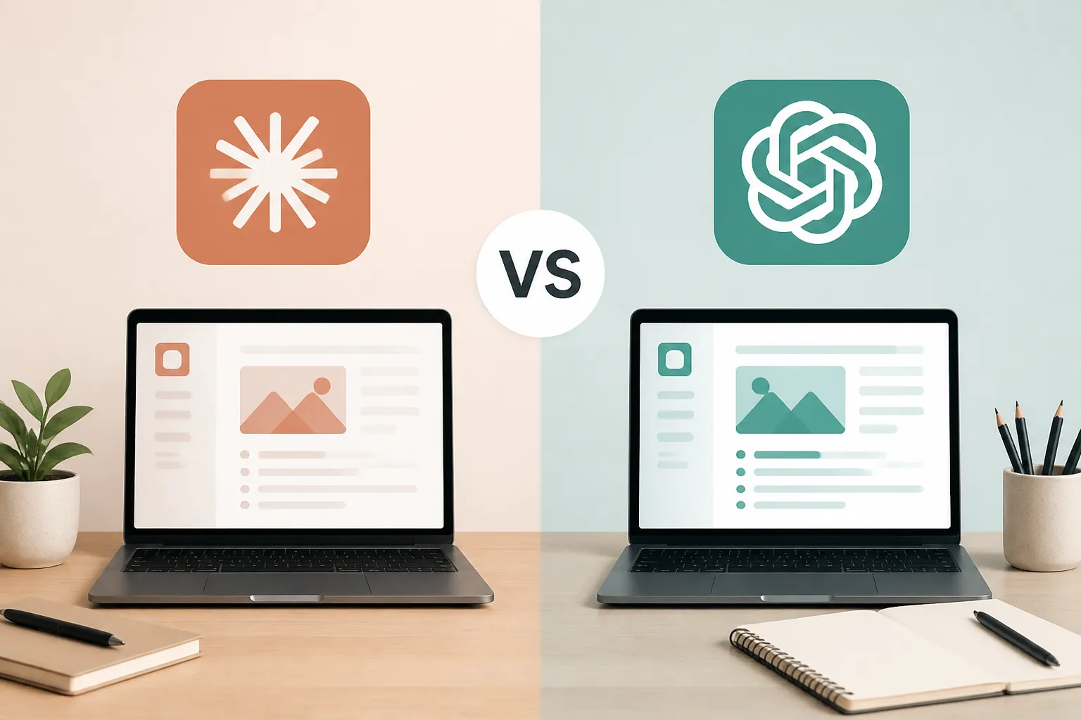 Bảng so sánh trực quan Claude vs ChatGPT cho công việc viết content SEO
